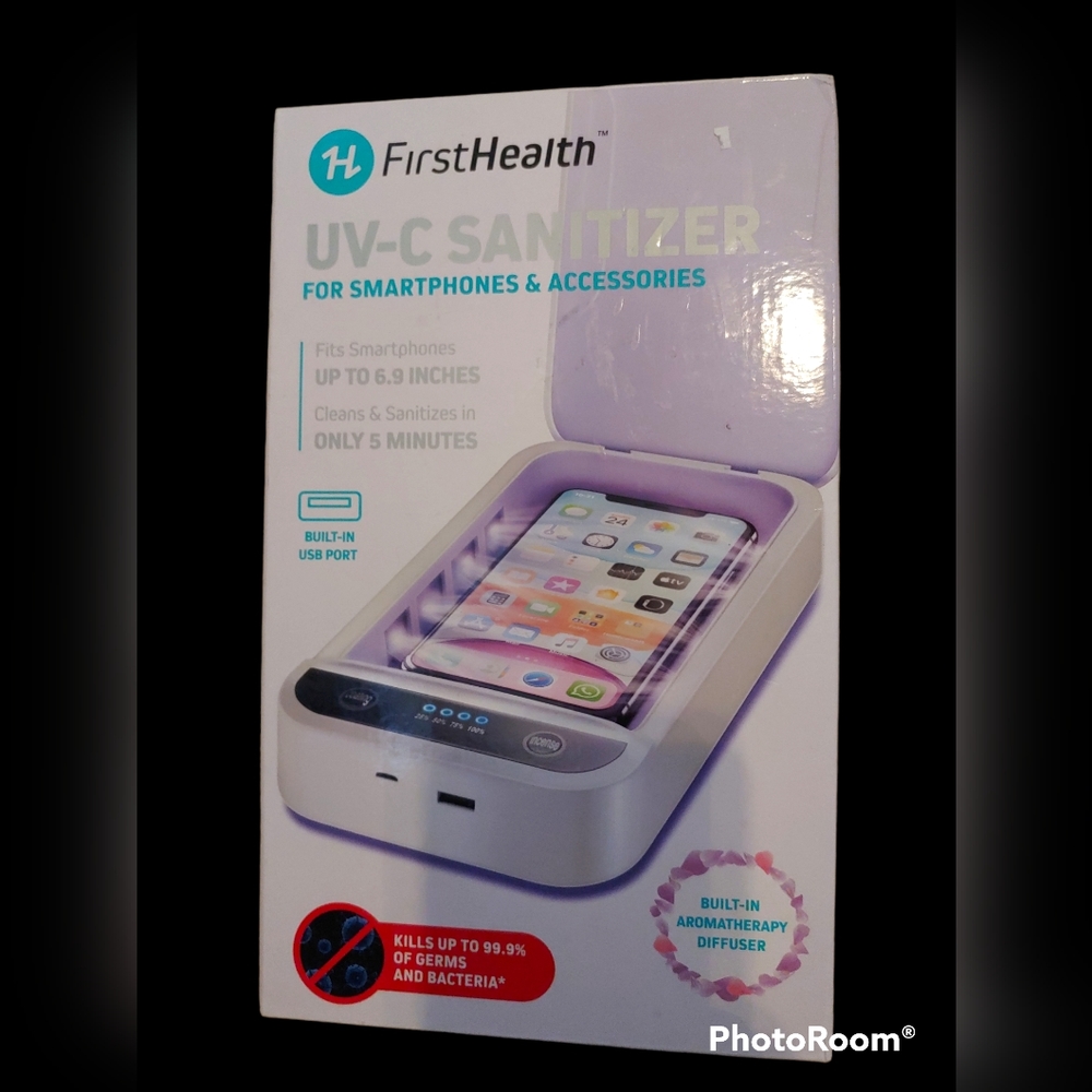 UV-C smartphone & accessories sanitizer kills germs